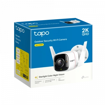 TP-LINK 2MP Bullet 3.3mm Kablosuz IP Kamera Tapo C320WS