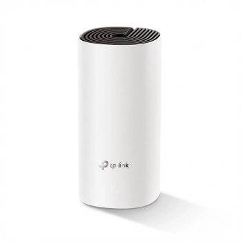 TP-LINK DECO E4, AC1200, Tekli Mesh, 1200Mbps, Dual Band, 2Port Megabit Lan, 140m2 Çekim Alanı, Router, Geniş Alan İnternet Ağı Sağlayıcısı