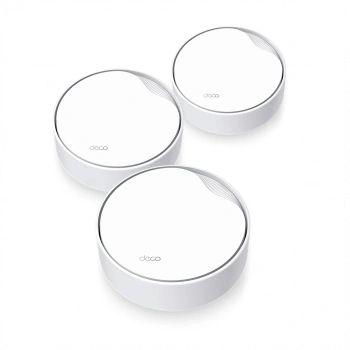 TP-LINK DECO-X50-POE, AX3000, Üçlü Mesh, 3000Mbps, Dual Band, WiFi6, 3Port Gigabit Lan, 600m2 Çekim Alanı, Router, Geniş Alan İnternet Ağı Sağlayıcısı