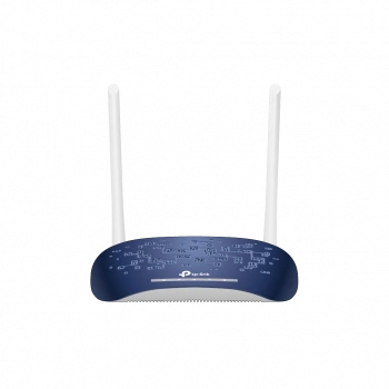 TP-LINK TD-W9960, 4 Port, 2.4Ghz Wifi, 300Mbps, 2xAnten, VDSL2, ADSL2+ MODEM