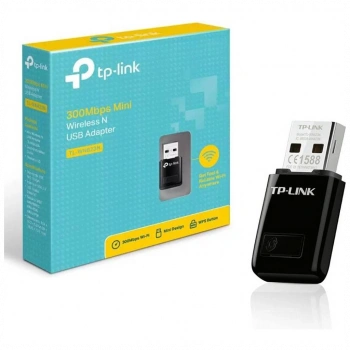 TP-LINK TL-WN823N, 300Mbps, 2.4Ghz, Dahili Anten, Mini Tasarım, USB2.0, WIRELESS ETHERNET