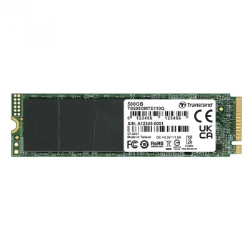 TRANSCEND 500GB TS500GMTE110Q  1900-900MB/s M2 NVME GEN3 DİSK
