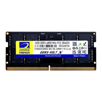 TWINMOS 16GB DDR5 4800MHZ CL40 NOTEBOOK RAM VOLT X TMD516GB4800S40