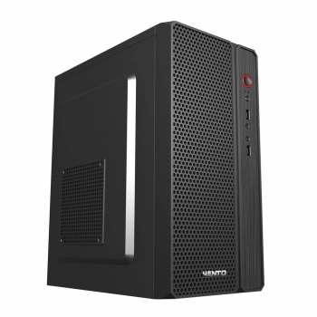 VENTO VS118S Mid Tower, 300W Siyah, ATX Kurumsal KASA