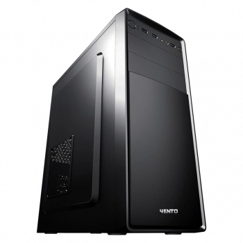 VENTO VS121S Mid Tower, 300W Siyah, ATX Kurumsal KASA