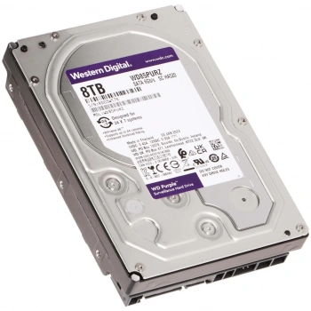 WD PURPLE, WD85PURZ, 3.5", 8TB, 256Mb, 5640 Rpm, 7/24 Güvenlik, HDD (Türkiye Distribütörü Garantili)