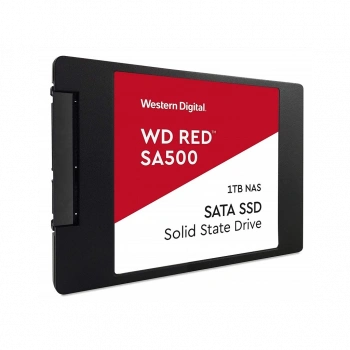 WD Red SA500, WDS100T1R0A, 1TB, 560/530, SERVER ve NAS için Enterprise, 2,5" SATA, SSD