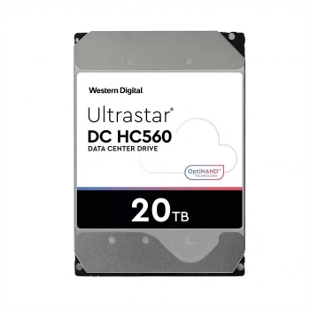 WD ULTRASTAR, WUH722020BLE6L4, 3.5", 20TB, 512Mb, 7200 Rpm, 7/24 Enterprise, DATA CENTER-GÜVENLİK-NAS-SERVER, HDD (DC HC560) (0F38785) (Türkiye Distribütörü Garantili)