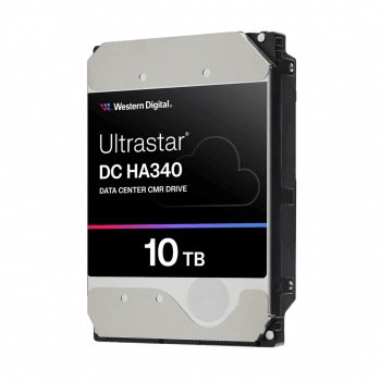 WD ULTRASTAR, WUS721210ALE6L4, 3.5", 10TB, 512Mb, 7200 Rpm, 7/24 Enterprise, DATA CENTER-GÜVENLİK-NAS-SERVER, HDD (DC HA340) (0B47062) (Türkiye Distribütörü Garantili)