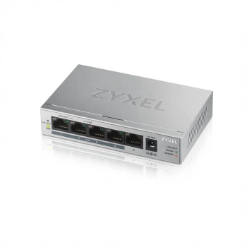ZyXEL GS1005HP, 5 Port, GigaBit, PoE 60W, Yönetilemez, Masaüstü Switch