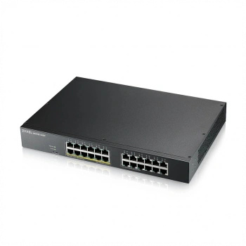 ZyXEL GS1915-24EP, 24 Port, GigaBit, 12 Port PoE, Yönetilebilir, Sessiz, Masaüstü Switch