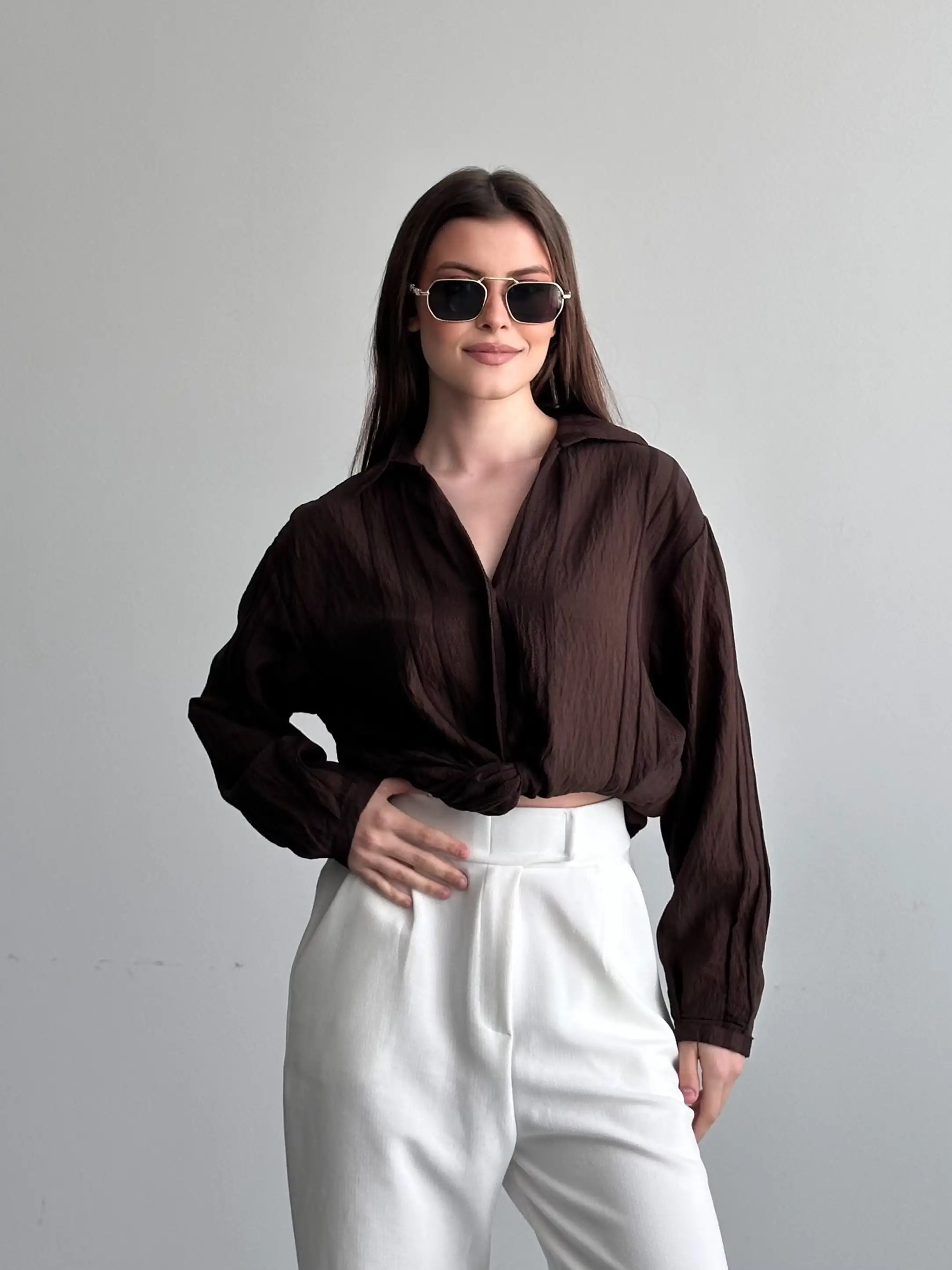 SALAŞ GÖMLEK-KAHVE