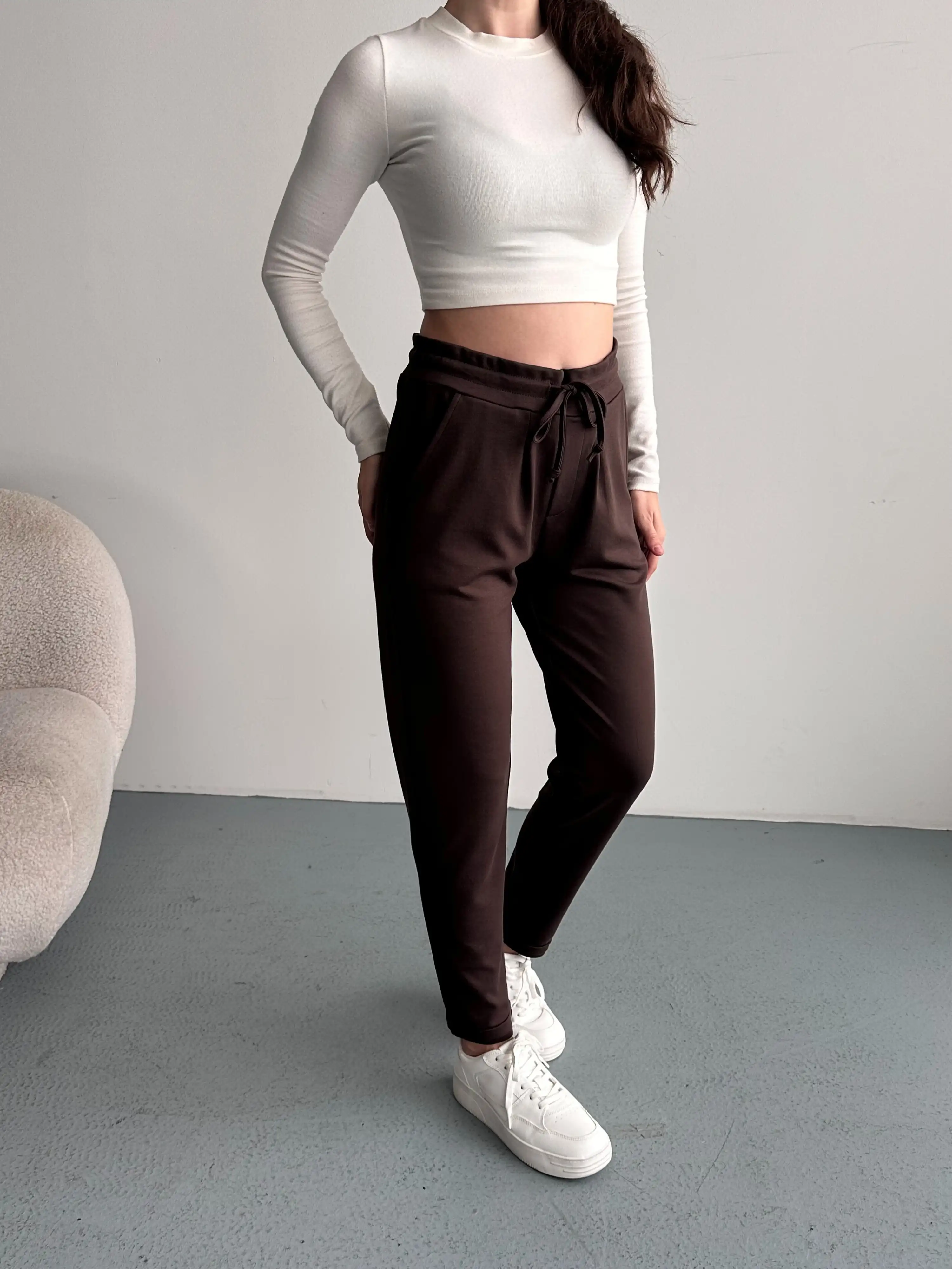 SALAŞ MODEL ÇELİK PANTOLON-KAHVE