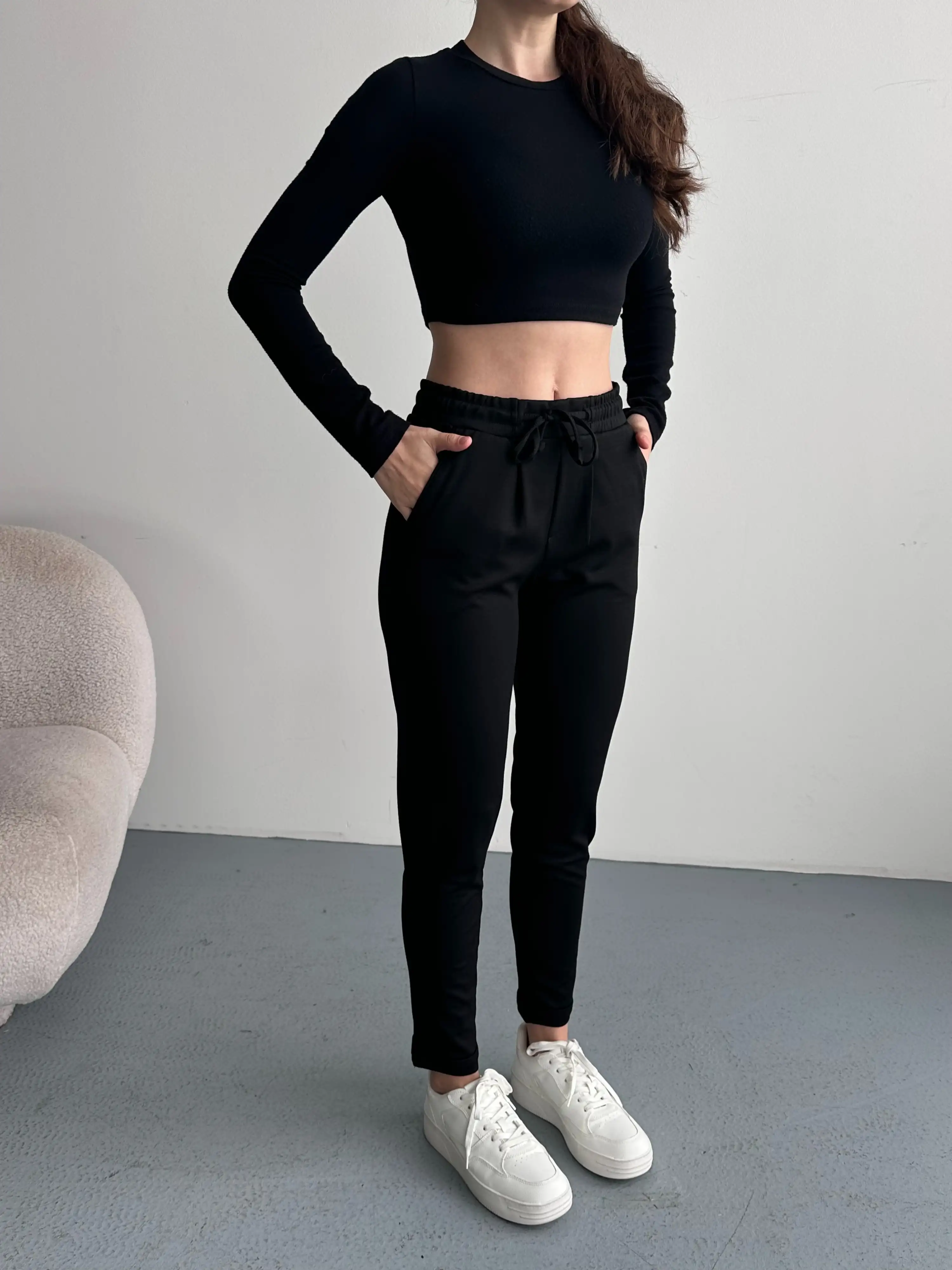 SALAŞ MODEL ÇELİK PANTOLON-SİYAH