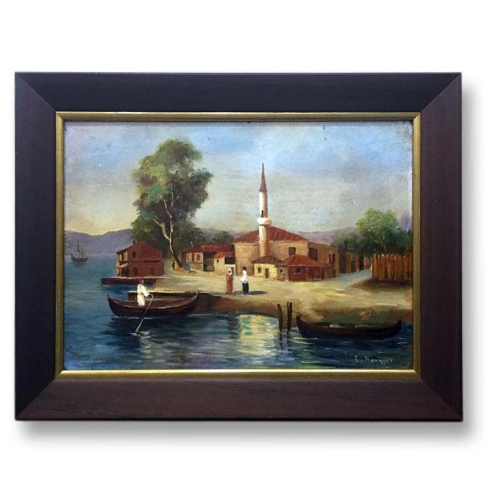 BÜYÜKDERE YAĞLIBOYA ( ORİJİNAL) 44 X 57 CM