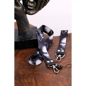 Dioforce Atatürk Resim Temalı Çift Rivetli Boyun Askı İpi Ve Anahtarlık