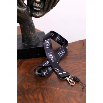 Dioforce Atatürk İmza Temalı Çift Rivetli Boyun Askı İpi Ve Telefon Askısı