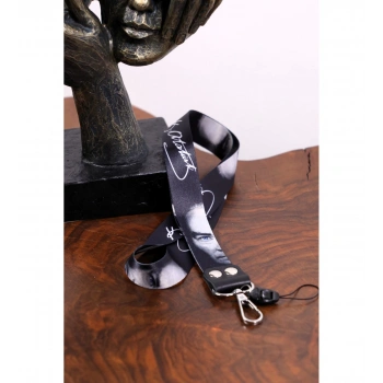 Dioforce Atatürk Resim Temalı Çift Rivetli Boyun Askı İpi Ve Telefon Askıs