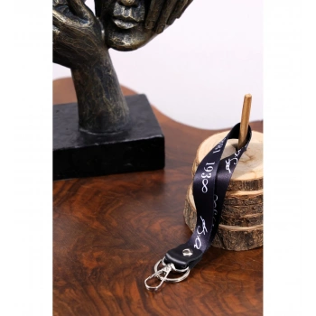 Atatürk İmzalı Kanca Ve Halkalı Anahtarlık