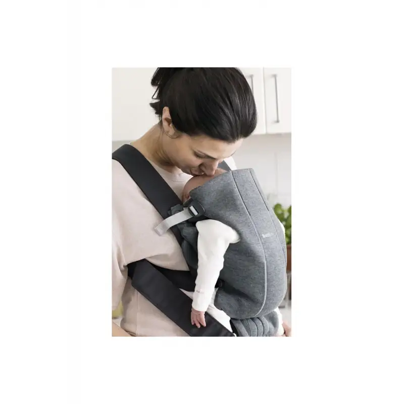 BabyBjörn Kanguru Mini 3D Cotton Jersey / Dark Grey