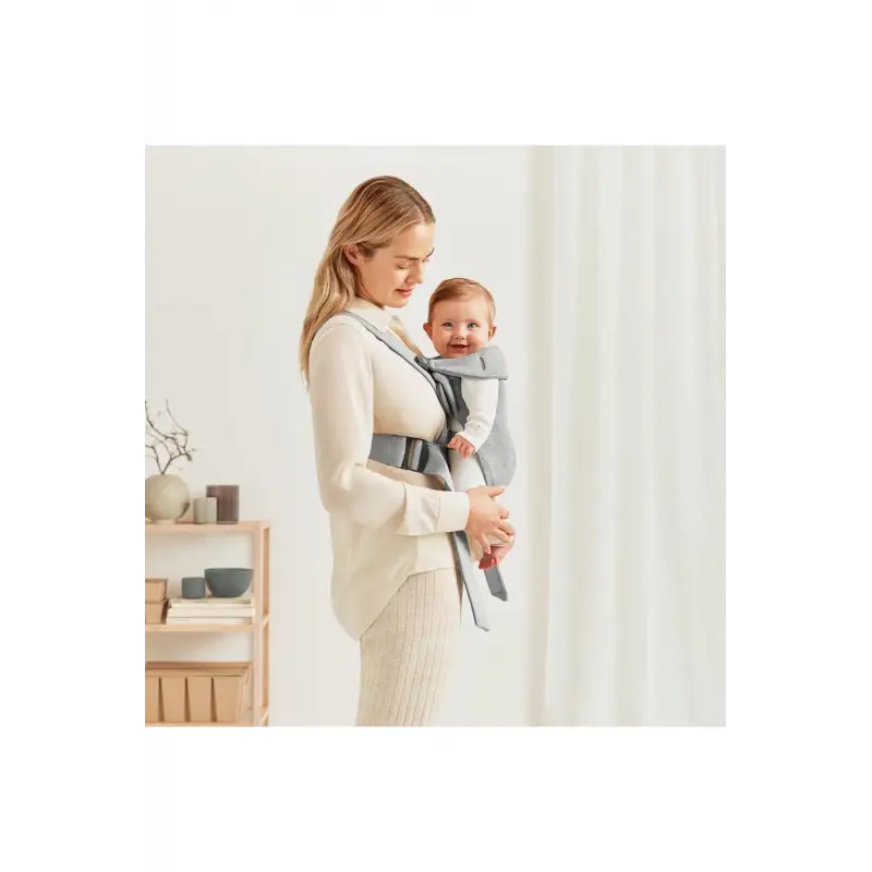 Babybjörn Kanguru Mini 3D Jersey Light Grey