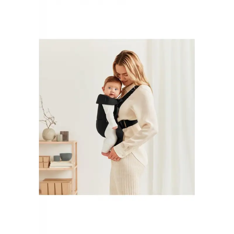 Babybjörn Kanguru Mini 3D Cotton Woven Black