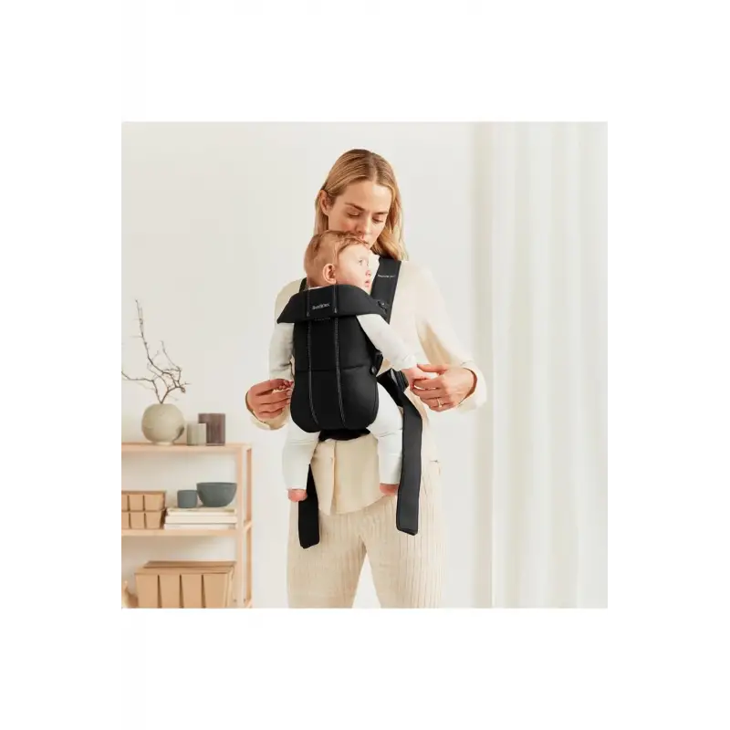 Babybjörn Kanguru Mini 3D Cotton Woven Black