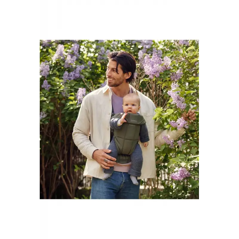 Babybjörn Kanguru Mini Woven Dark Green