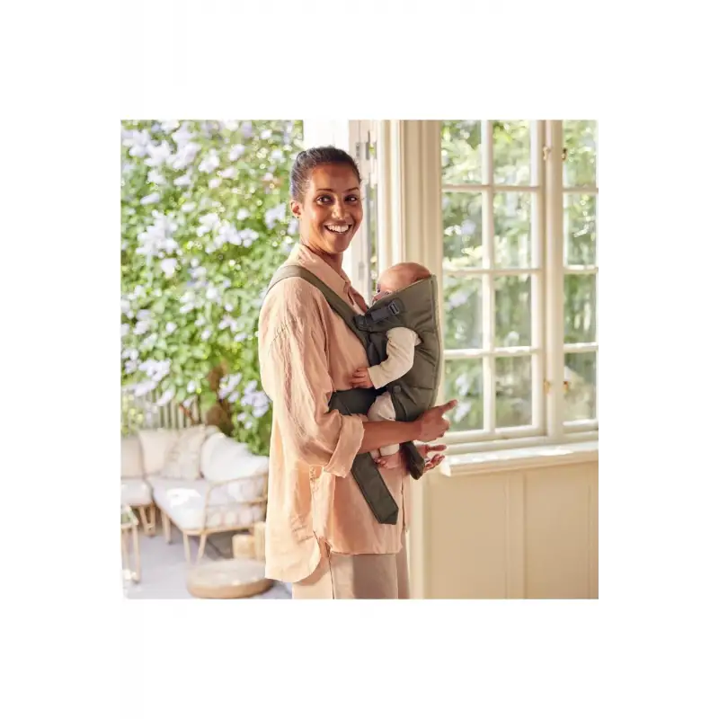 Babybjörn Kanguru Mini Woven Dark Green