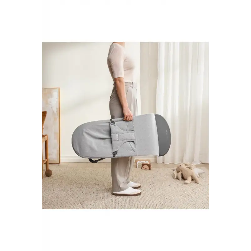 BabyBjörn Bliss Ana Kucağı Woven Melange Light Grey