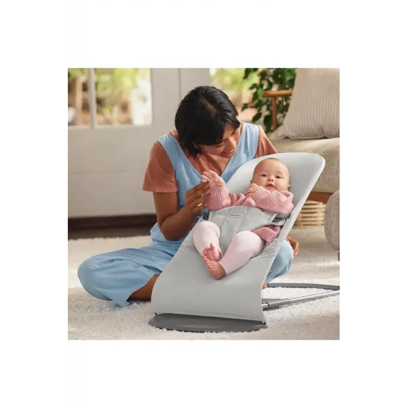 BabyBjörn Bliss Ana Kucağı Woven Melange Light Grey