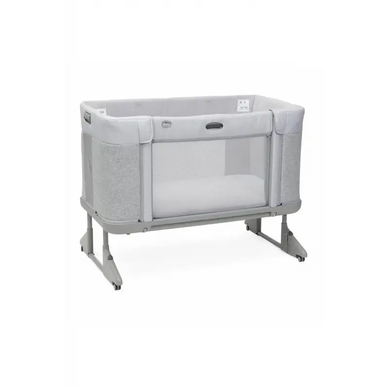 Chicco Next2me Forever Anne Yanı Beşik Ash Grey Cross Collectıon