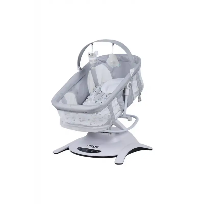Prego Yummy Portbebeli Elektrikli Beşik Gri 4086p
