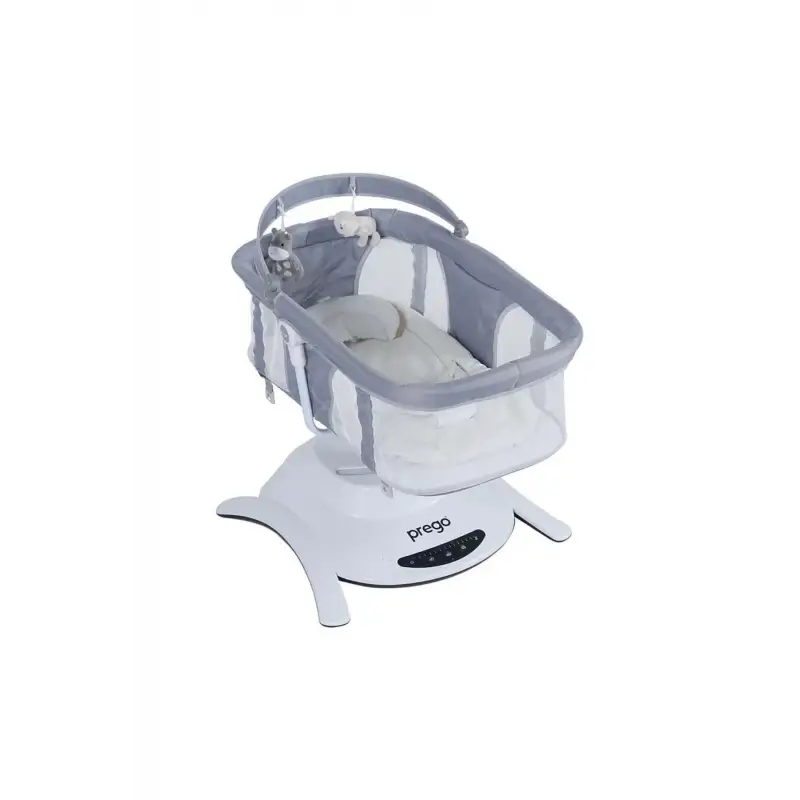 Prego Yummy Portbebeli Elektrikli Beşik Gri 4086p
