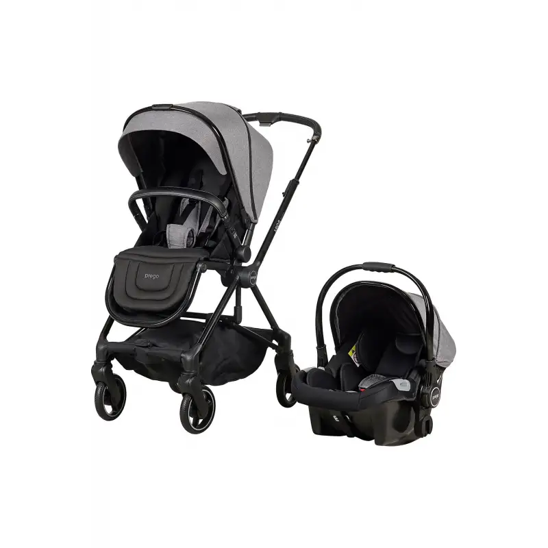 Prego 2099 Mios Premium Travel Bebek Arabası Gri