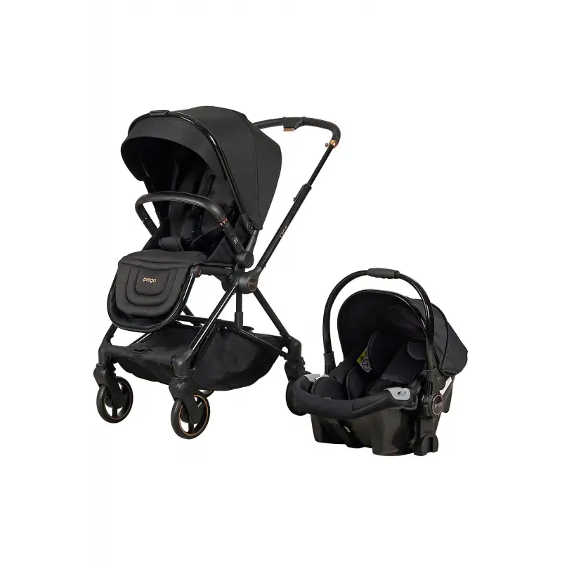Prego 2099 Mios Premium Travel Bebek Arabası Siyah