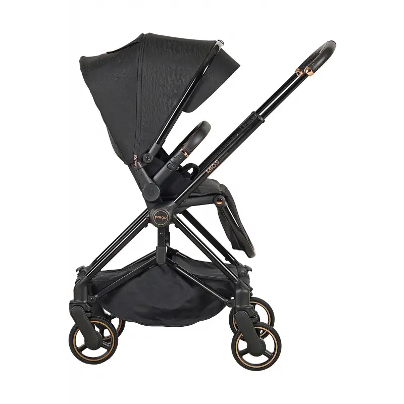 Prego 2099 Mios Premium Travel Bebek Arabası Siyah