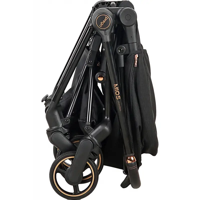 Prego 2099 Mios Premium Travel Bebek Arabası Siyah