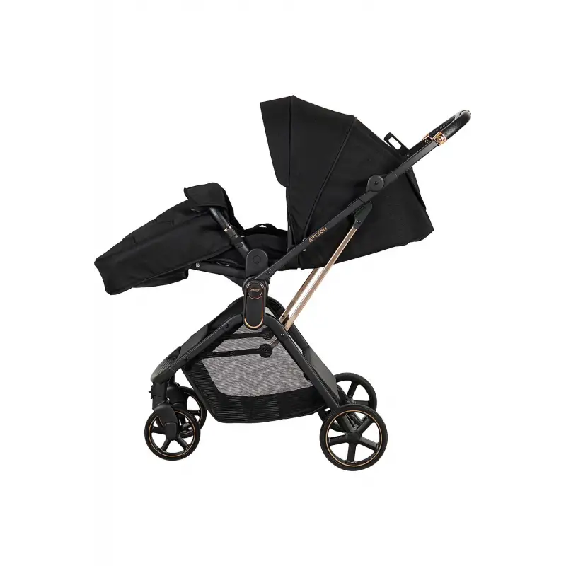 Prego 2244 Arteon Travel Sistem Bebek Arabası Siyah