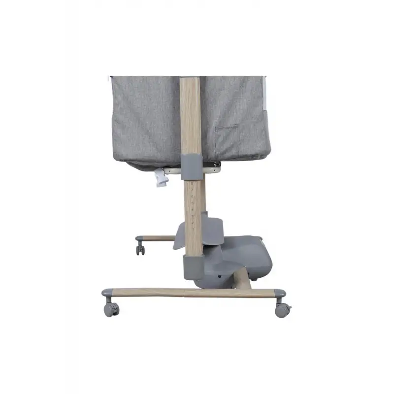 Prego Carmela Anne Yanı Elektrikli Uzaktan Kumandalı Dönenceli Beşik Gri