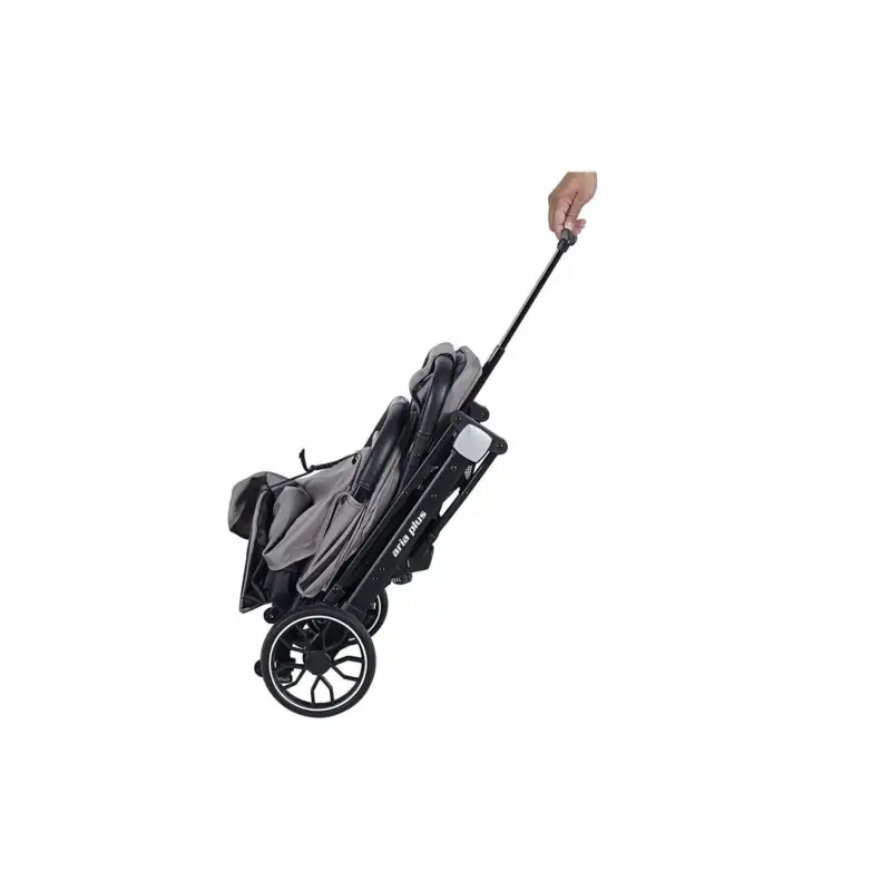 Prego 2037 Aria Plus Kabin Travel Sistem Bebek Arabası Gri