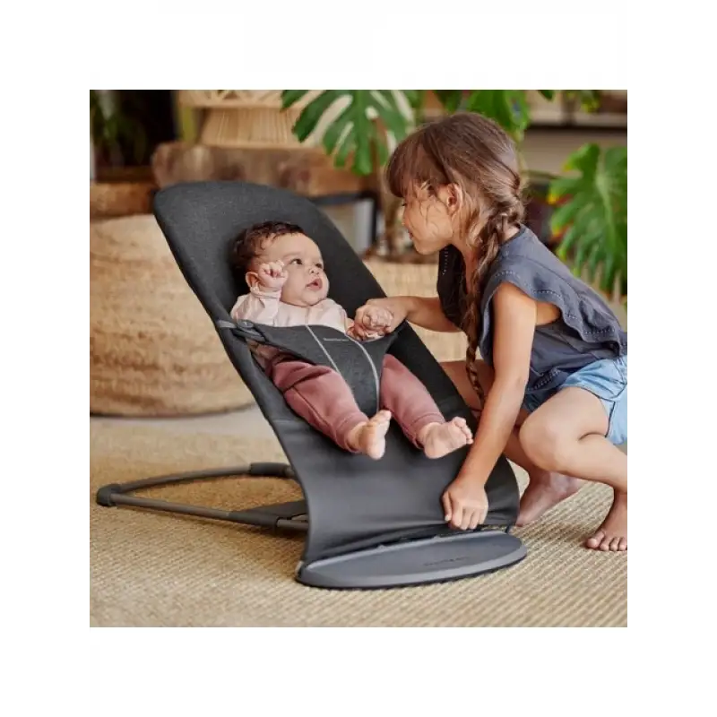 Babybjörn Balance Bliss Ana Kucağı Cotton 3D Jersey Charcoal Grey