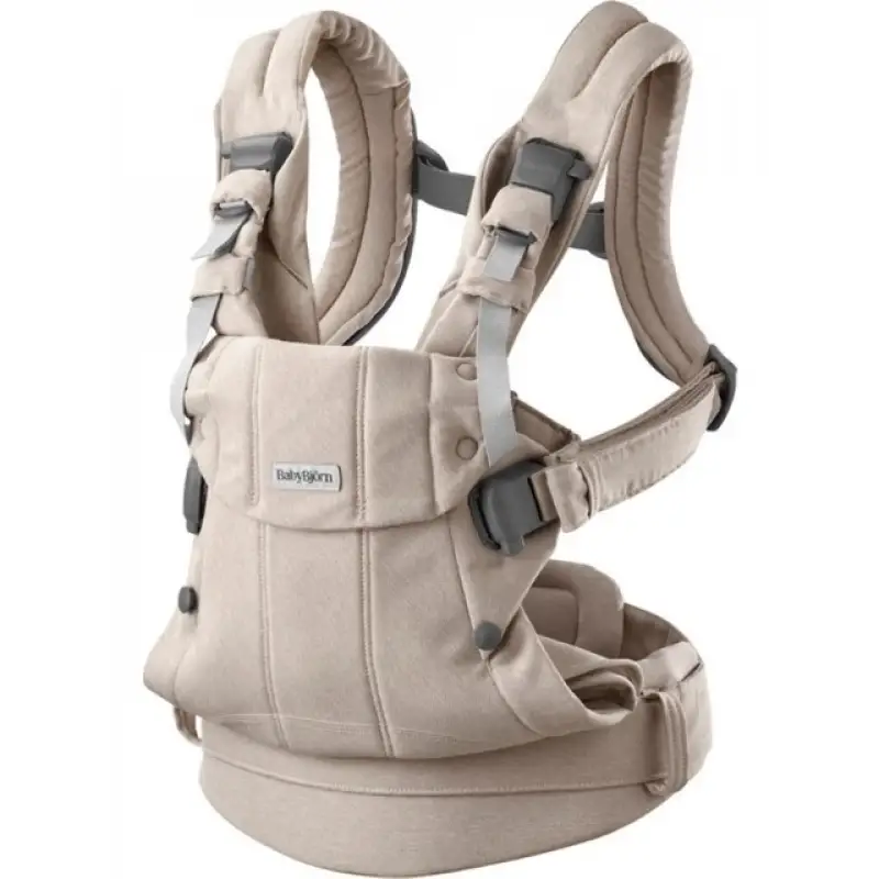 Babybjörn Kanguru Harmony Woven Melange Light Beige