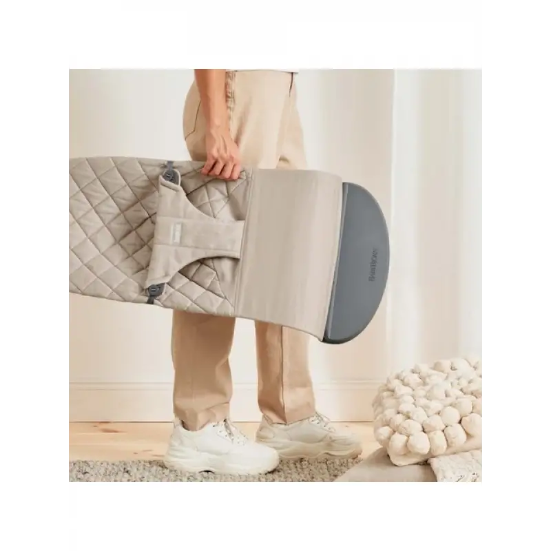 Babybjörn Balance Bliss Ana Kucağı Oyuncaklı Woven Sand Grey