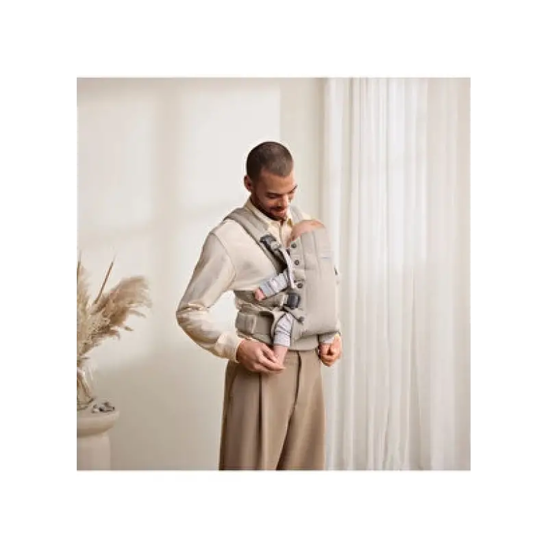 Babybjörn Kanguru Harmony Woven Melange Light Beige