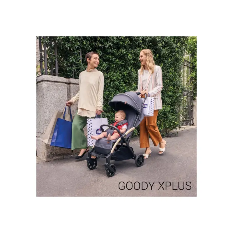 Chicco Goody Xplus Otomatik Katlanır Suya Dayanıklı Kabin Bebek Arabası Dark Shadow
