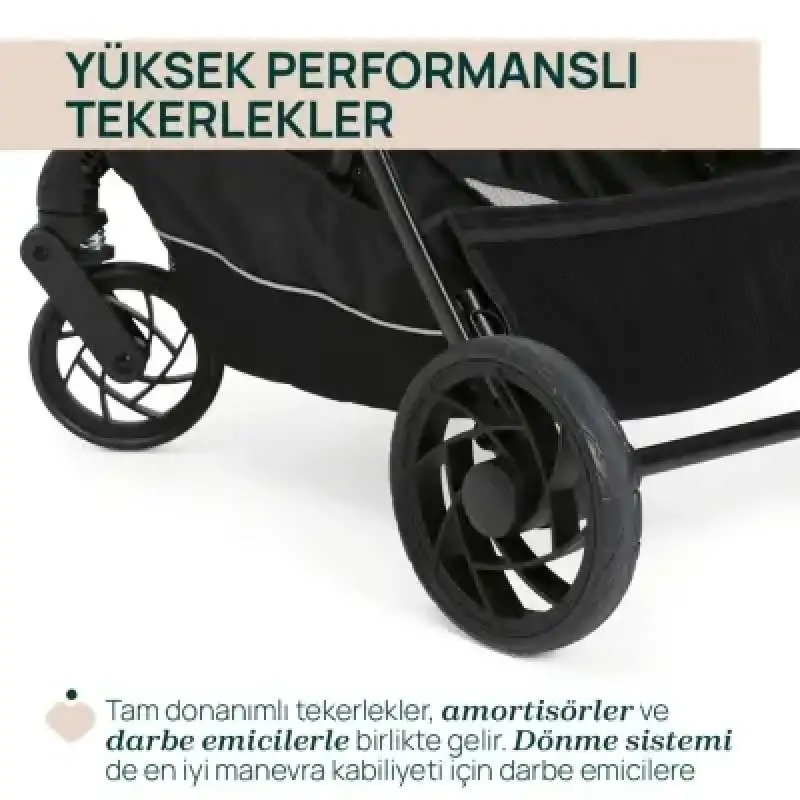 Chicco One4Ever Lounge Travel Sistem Bebek Arabası Sparkle Grey