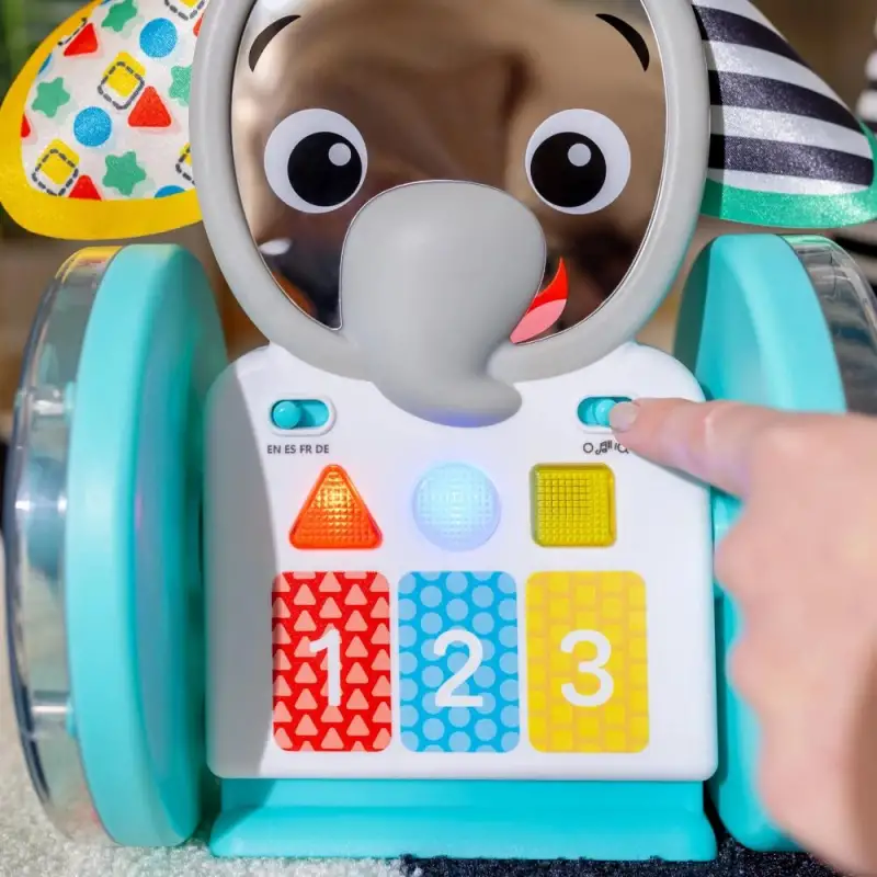 Baby Einstein Chase & Tap Emekleme Oyuncağı Fil Earl
