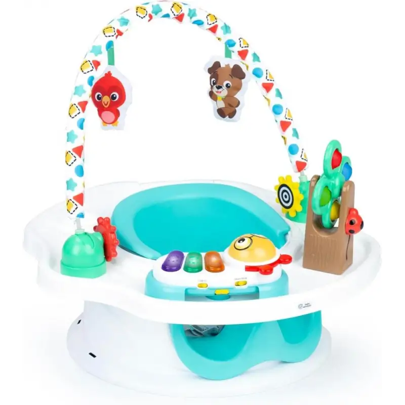 Baby Einstein SuperSeat Touch of Tunes 3 in 1 Portatif Mama Sandalyesi Beyaz