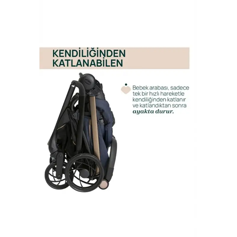 Chicco One4Ever Lounge Travel Sistem Bebek Arabası Denim Shine